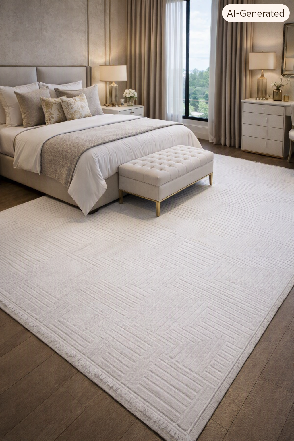 Copilot_20260728_154000 ACRYLIC NATURAL WOOL CARPET - Görsel 1