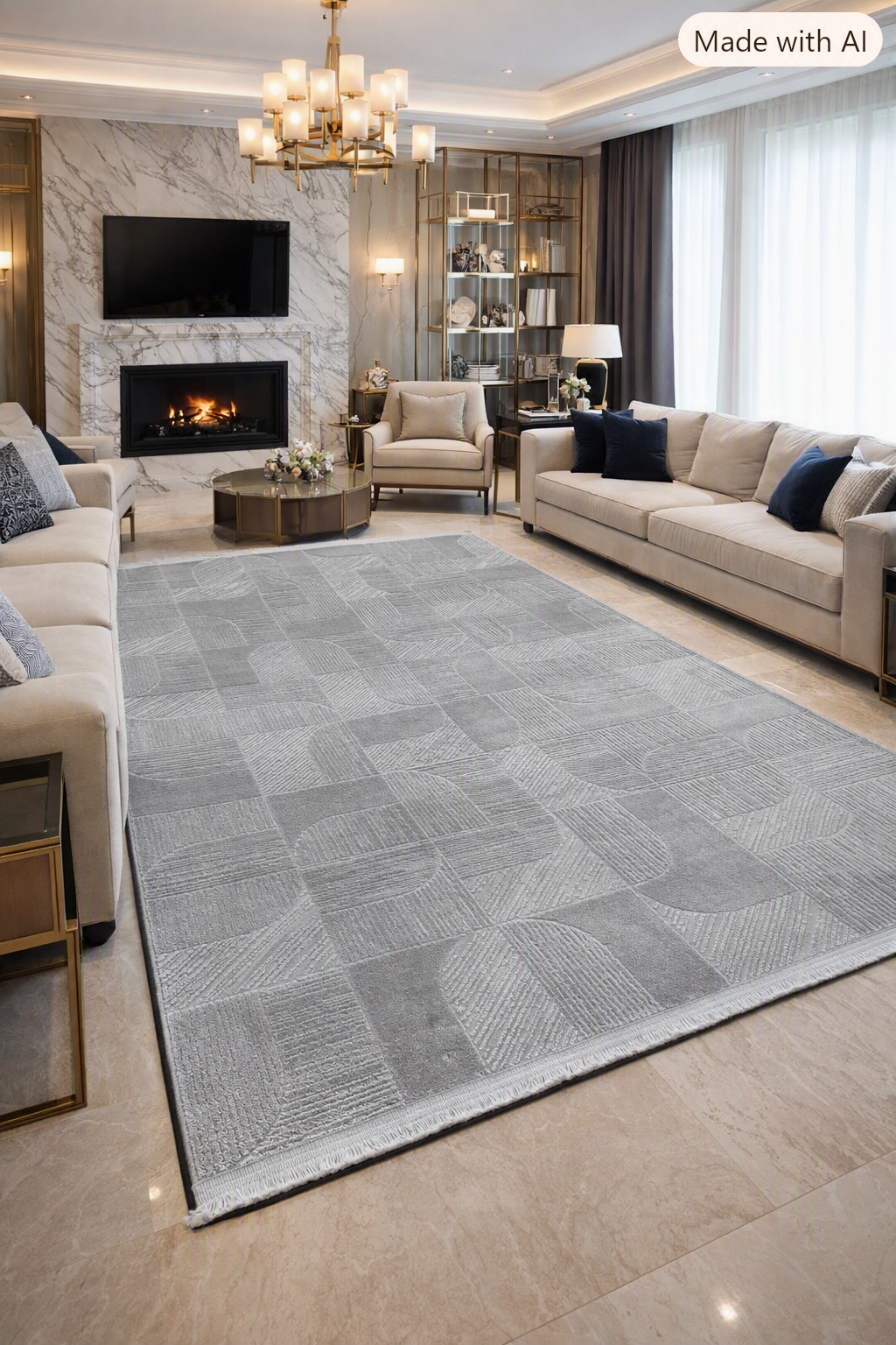 Copilot_20260806_005056 ACRYLIC WOVEN CARPET - Görsel 1