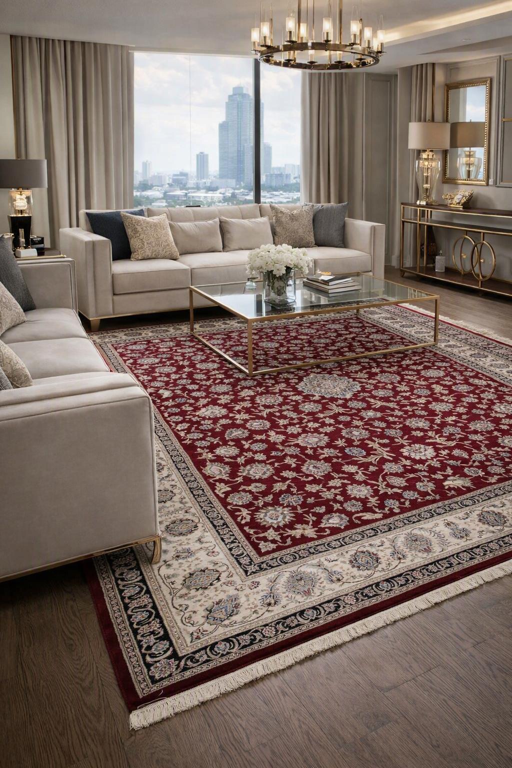Copilot_20260807_174453 SILK WOVEN CARPET - Görsel 1
